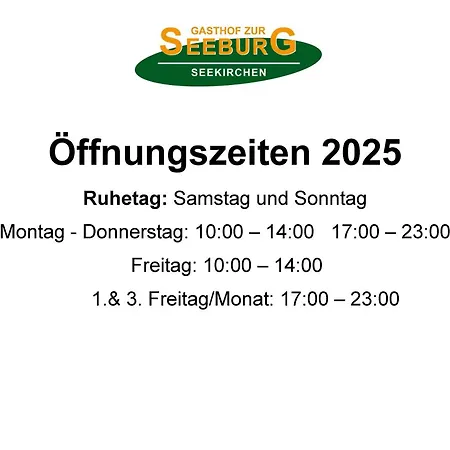 Zur Seeburg * Seekirchen am Wallersee
