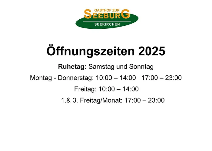 Zur Seeburg * Seekirchen am Wallersee